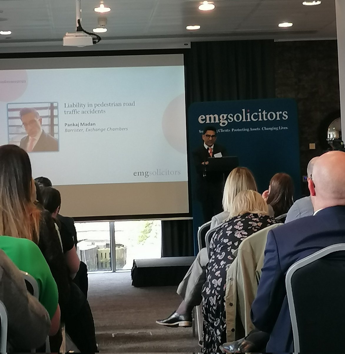 Pleasure as always to attend #EMGConference2023 with my colleague Paul Wright on behalf of Carpenters Group. Chaired brilliantly by Pankaj Madan, with my personal favourite being the fascinating talk given by John Goodden (neurosurgeon) on paediatric spasticity treatment.