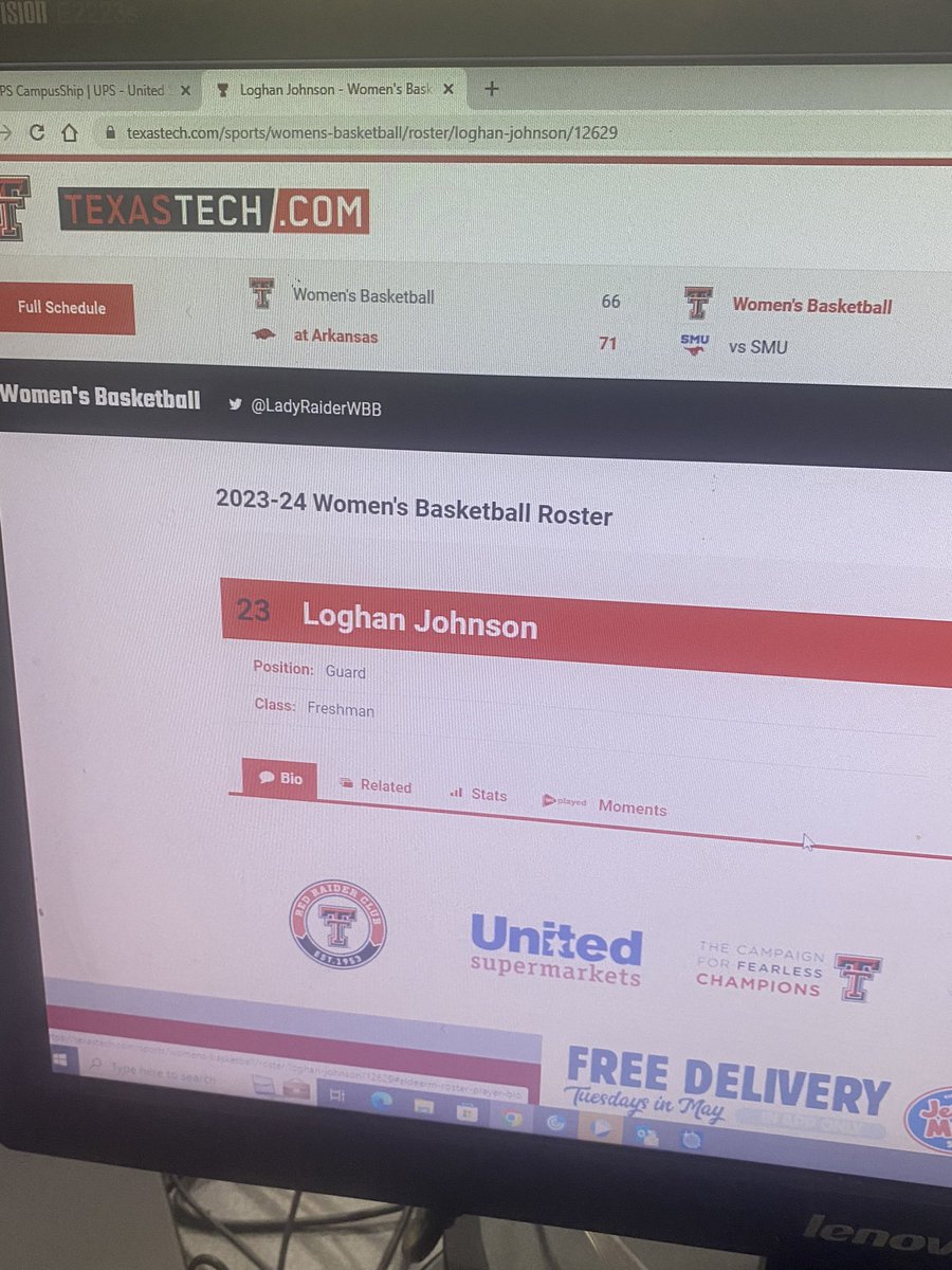 To know all the hard work my baby girl puts in, her drive and ambition too be great. It warms my heart to see her name officially on the 23-24 WBB roster. Can’t be more proud of her, and to be apart of RedRaider nation!!!