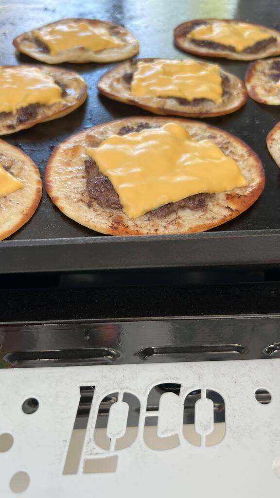 Have you made the @chilesandsmoke viral smash burger tacos yet? Well, you know I had to up the game with <a href="/snakeriverfarms/">snakeriverfarms</a> American Wagyu Gourmet Burger Blend! These burgers were easy, delicious, and so much fun to make. Nicely done Brad… keep them co… instagr.am/reel/CsTrcDzru…