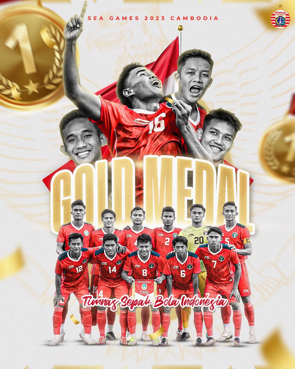 Akhirnyaaaa, INDONESIAAAAAA 🥇🇮🇩❤️

#TimnasDay #ToTheNextLevel #BelieveIn12 #PersijaJakarta