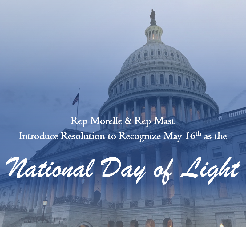 Happy International Day of Light from Co-Chairs @RepJoeMorelle & @RepBrianMast  #IDL2023 #LightDay2023 @IDLofficial