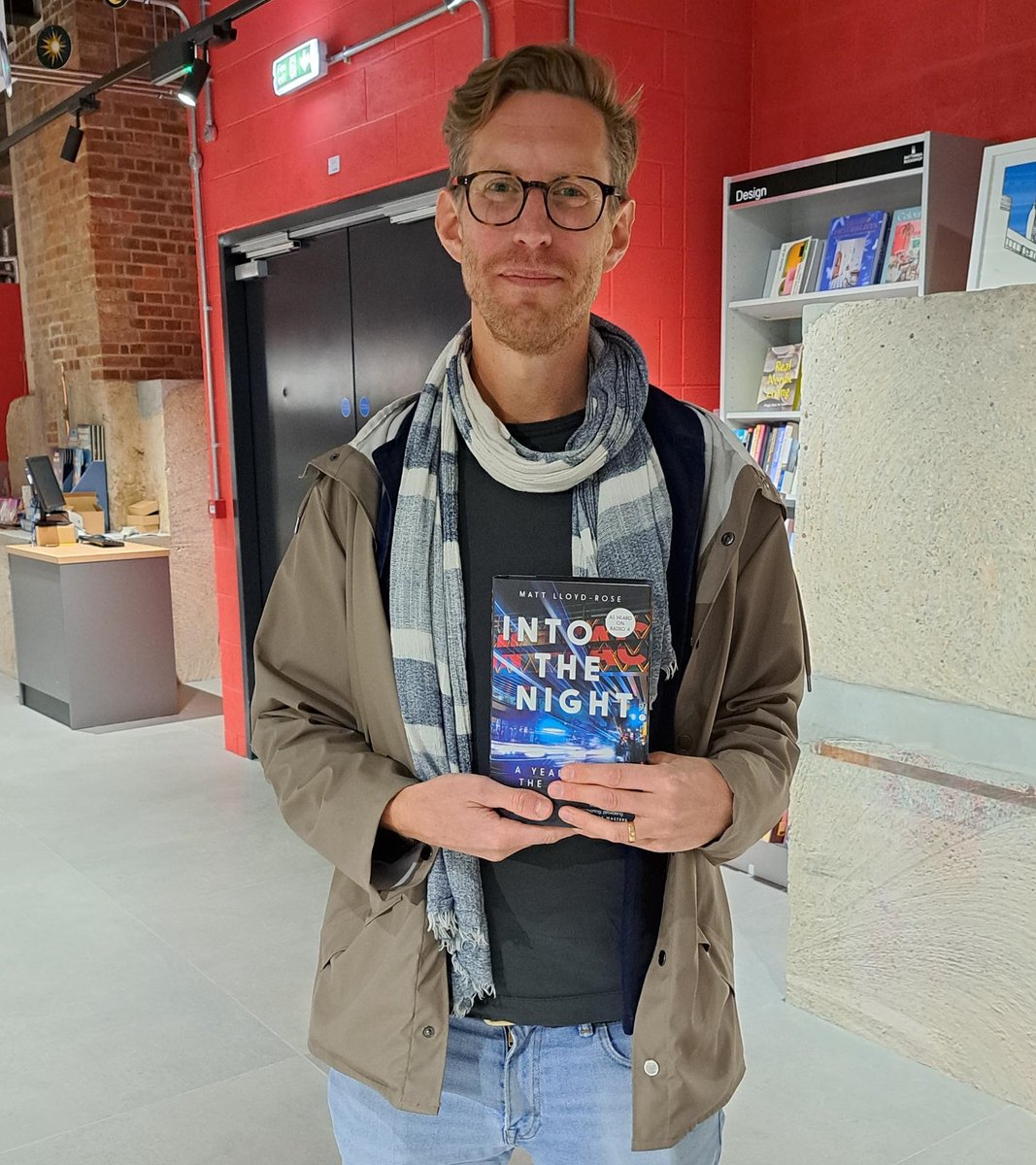 BatterseaBooks's tweet photo. Thanks to the lovely Matt Lloyd-Rose we have signed copies of Into the Night for sale @panmacmillan https://t.co/E6VSC0UYW5