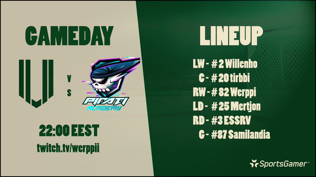 Show must go on etc. Another trip to Central Europe

🏆#ECLSpring23 Lite Division, Group 2
🆚Pirati Chomutov Academy
⏱️22:00 EEST
🖥️twitch.tv/werppii

<a href="/SportsGamerGG/">SportsGamer</a> #kouvolanlakritsi #NHL23 #esports #lemonzz