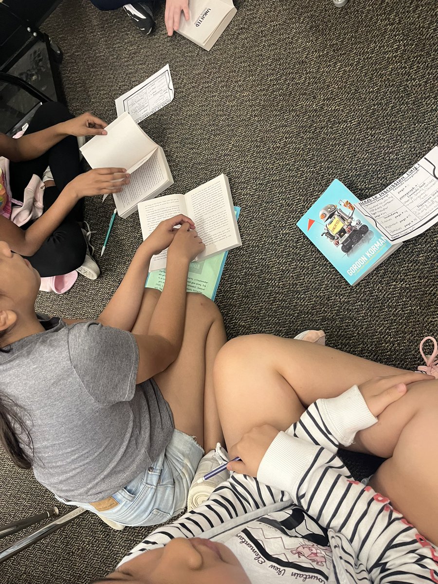 WronkoHamed5th's tweet photo. Our 5th graders are ending the year strong with Fiction (Schoolwide provided novels) Book Club!!! We have picked our books and off and reading! @melandyk @JOlsyn1109 @MtView07836 @mrobinson322 https://t.co/iCBXfJHocn