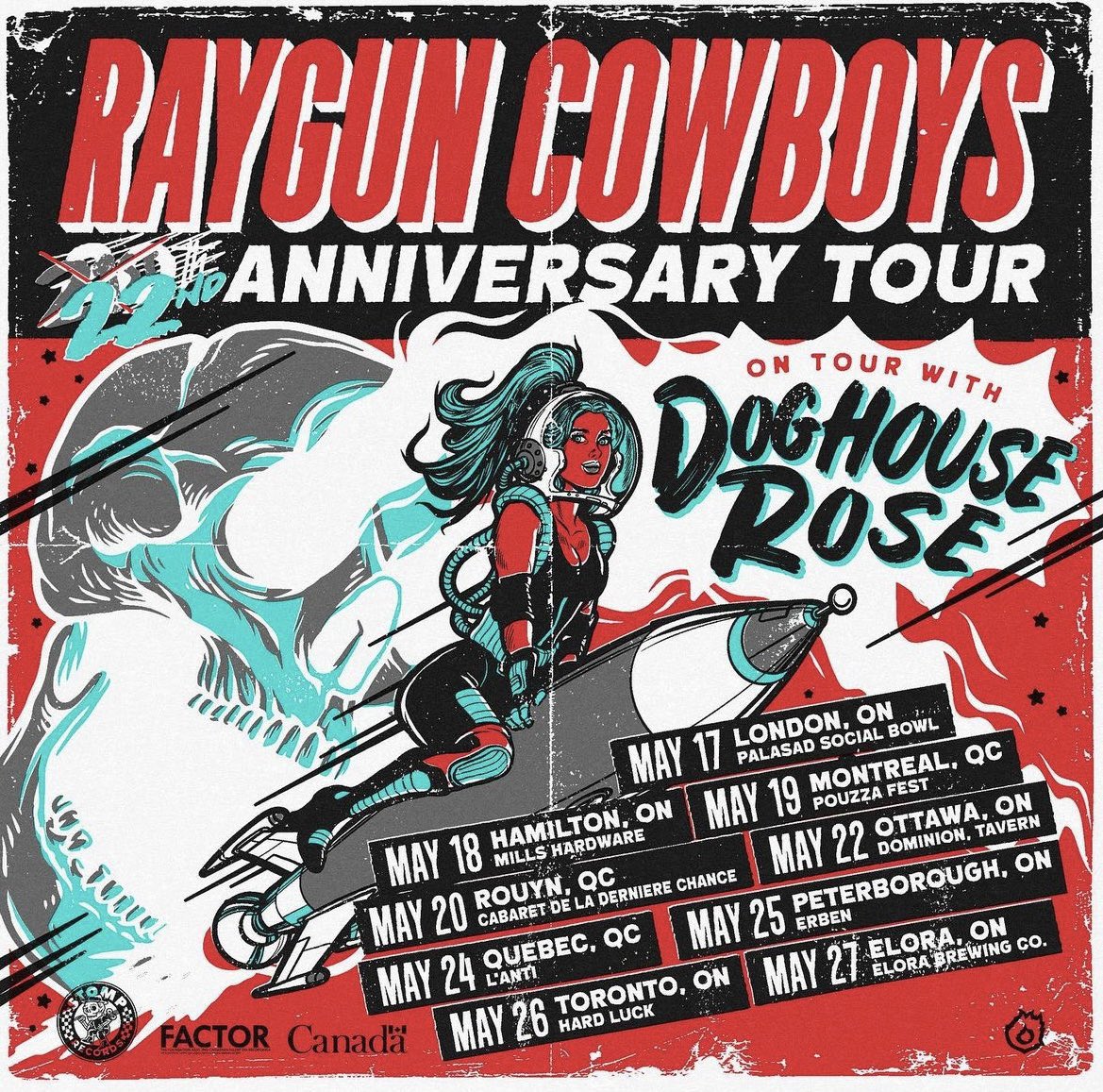 Tour starts tomorrow!