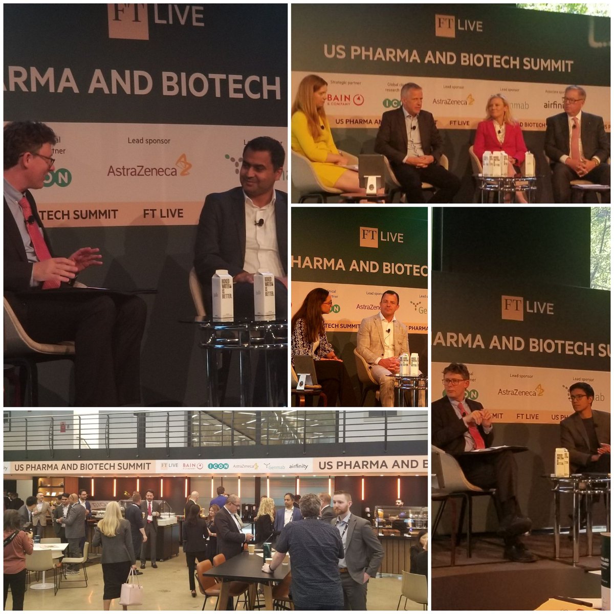 Good to be at #FTPharma at @Convene. A great gathering of #Pharma and #Biotech professionals.