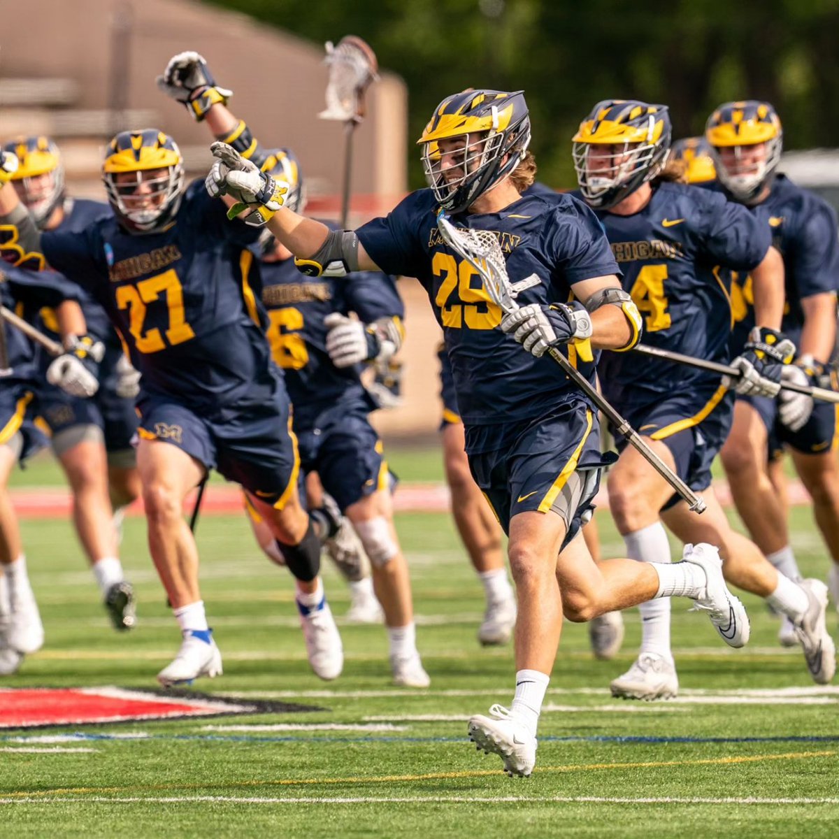 NCAALAX's tweet photo. Vote for the #NCAAMLAX Photo of the Week 📸

1️⃣ @ArmyWP_MLax All the feels 🥺
2️⃣ @UMichLacrosse Believe in blue 😤
3️⃣ @PennStateMLAX Are you not entertained?! 🦁
4️⃣ @DukeMLAX Comeback kings 👑 https://t.co/RNiwgihUW8