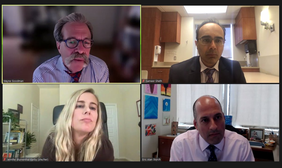 BCMEthics's tweet image. 📢 Live Brain Computing Panel 🧠💻 Explore the future of brain-computer interfaces & human capabilities. Don't miss this mind-blowing discussion! #Neuroscience #BrainComputing #psychology #research @BlumenthalBarby @BCMStorchLab @BCMNeurosurgery 
bcm.edu/health-policy-…