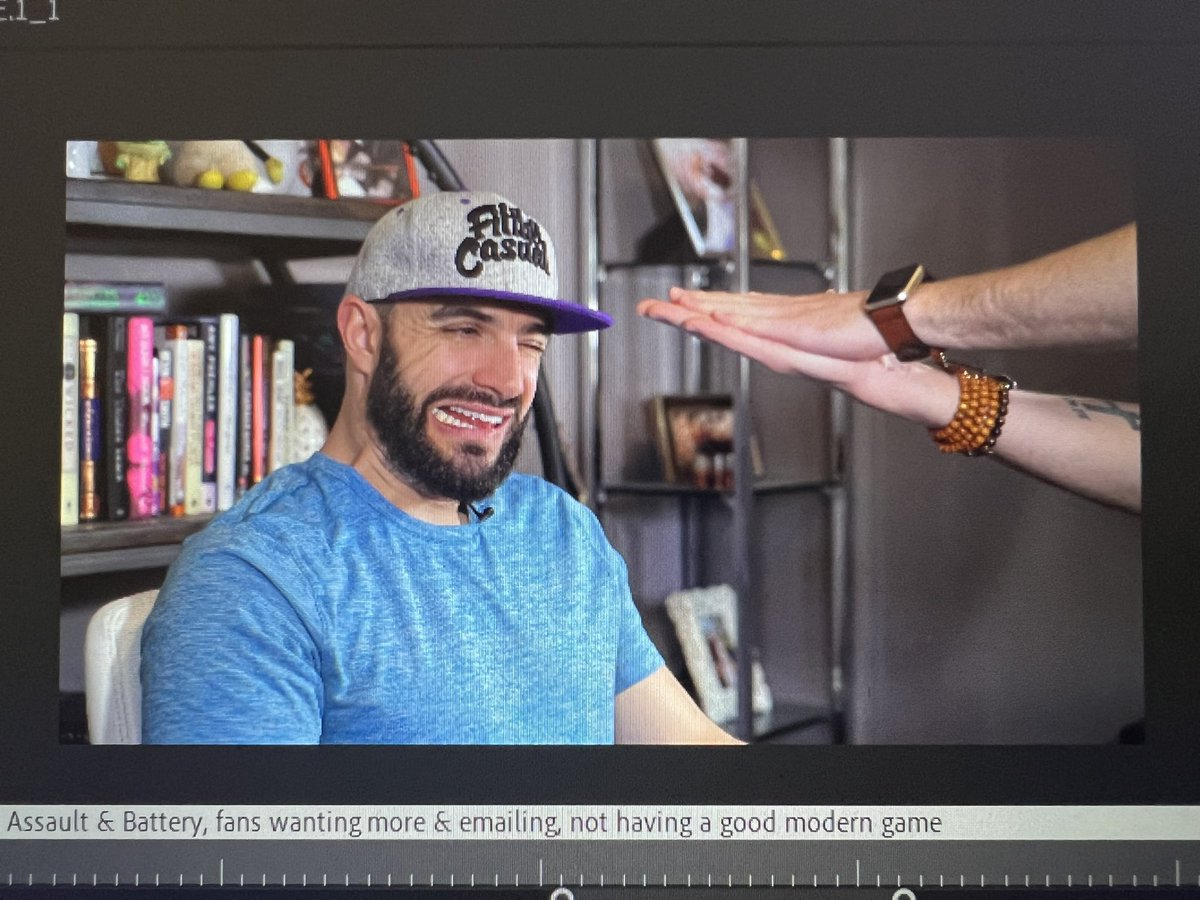 Add a Caption for Mike J 😜👏
<a href="/RWSstudios/">Running With Scissors</a>