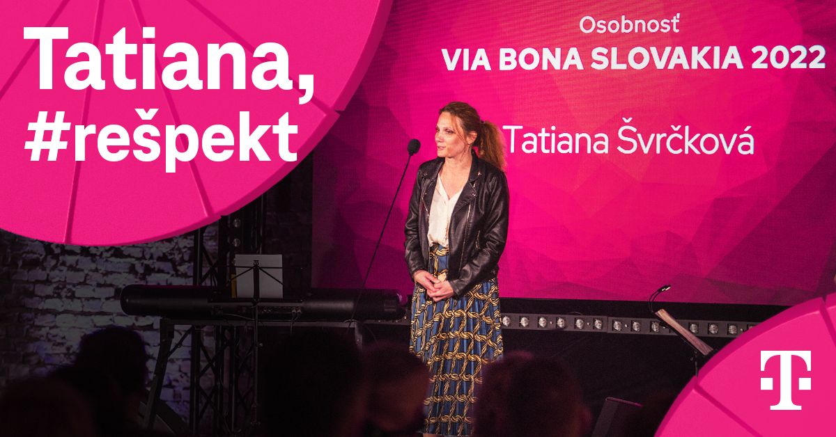 MÁME VO FIRME OSOBNOSŤ VIA BONA SLOVAKIA 😍
Ocenenie si odniesla naša kolegyňa, senior špecialistka spoločenskej zodpovednosti Tatiana Švrčková, ktorá pomáhala rozbiehať projekty, ktoré dodnes pomáhajú ľuďom naprieč celým Slovenskom.
Jednoducho #REŠPEKT! 👏