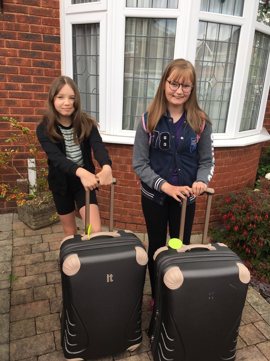 PoliceChildFund's tweet photo. Two #GurneyFund beneficiaries, Katie and Freya, sent us this great pic after a camping trip last summer. Their mum tells us that they had a blast at camp and wanted to thank The Gurney Fund for the help provided in supporting the trip. https://t.co/Y4NdFrODuq #WhenItIsNeededMost https://t.co/IMFc0NVjq8