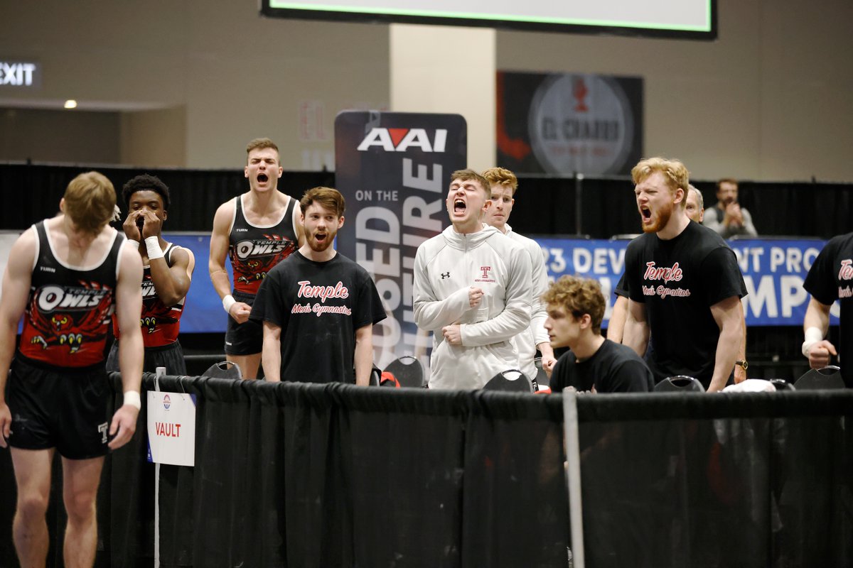 Temple_MGym's tweet photo. The Owls finish in 5th place at GymACT National Championships to conclude the 2023 season! https://t.co/fO1YdbMO7g