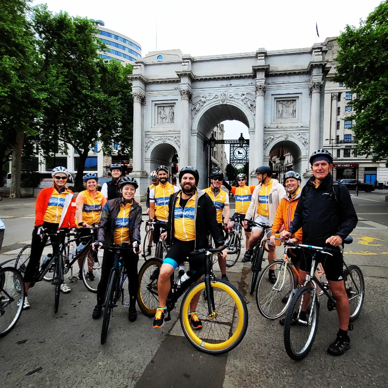 TeamspiritGroup's tweet photo. We're taking part in the 63-mile London to Brighton cycle ride this Friday, raising funds for @NABS_UK, whose aim is to support the well-being of those in the creative industry. Please do support us if you can! 👇 

#MentalHealthAwarenessWeek