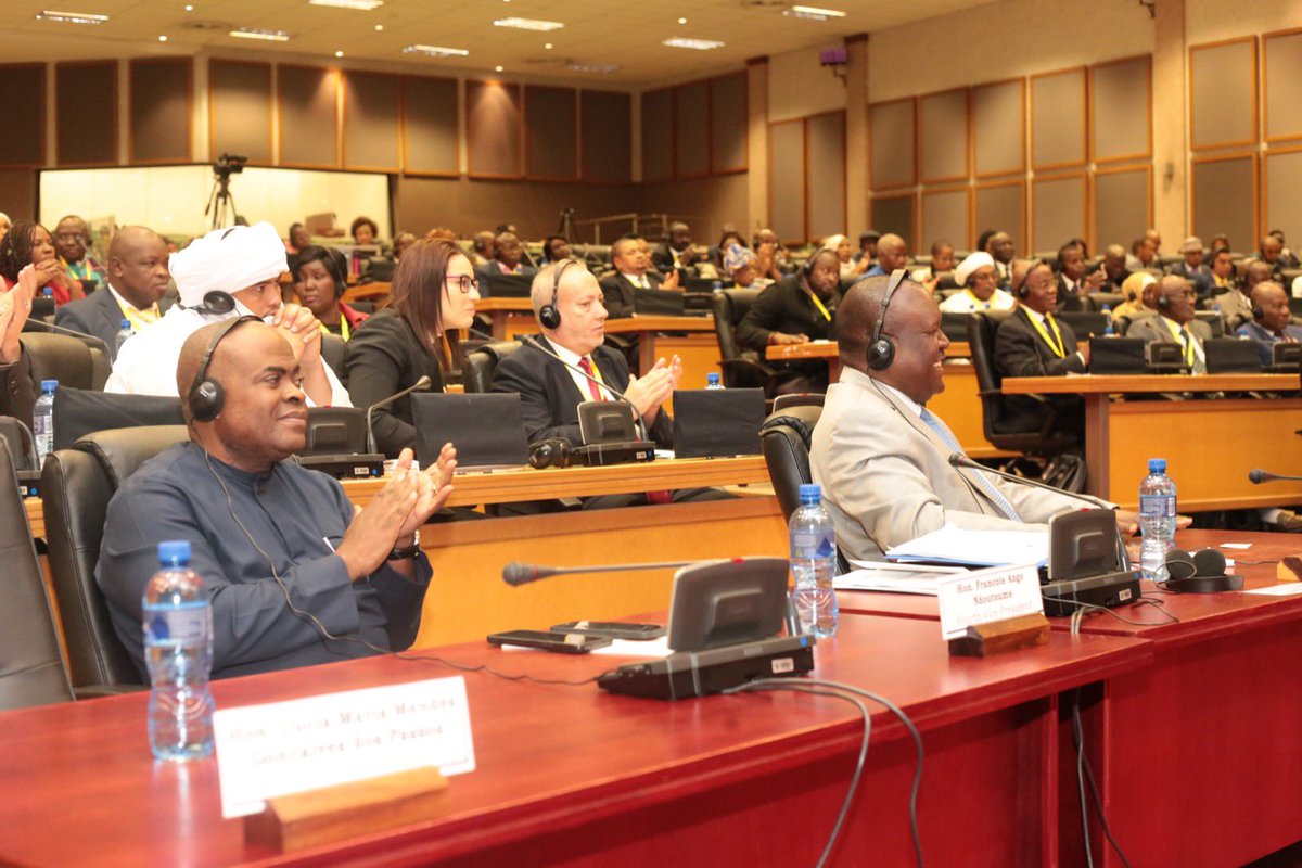 AfrikParliament's tweet image. Senator for the Historical Pact 1, President of the
Andean Parliament @Parlandino, Gloria Florez Senadora @GloriaFlorezSI gets a standing ovation after addressing the #PAP @PAPPresident
#PAPClimateEquity
@_AfricanUnion @PACJA1