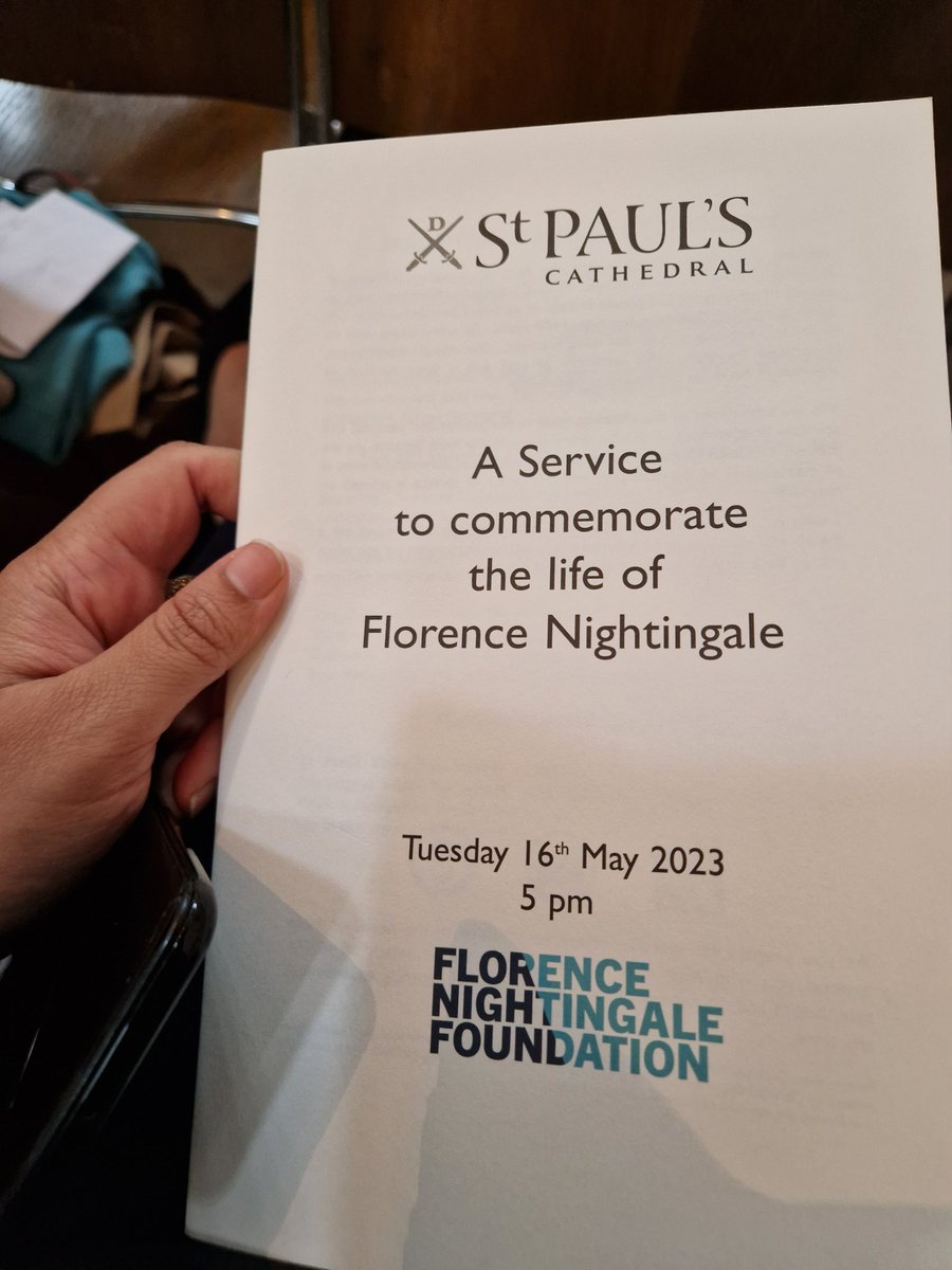 #NursesWeek excited to be @StPaulsLondon for the annual #FlorenceNightingale Commemoration Service @Jthom110 @avey_bhatia @GSTTnhs