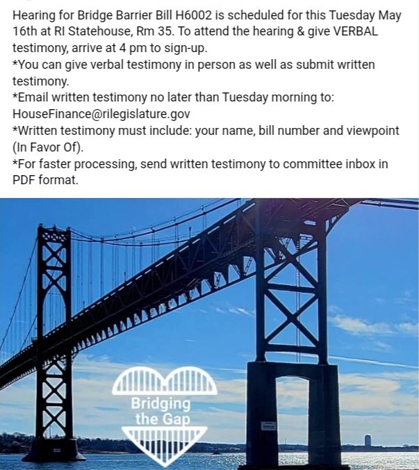 This is hearing is happening today!! Hope to see you there. There is still time to submit written testimony and come in-person to give verbal testimony!!
Thank you for your support,
Melissa Cotta