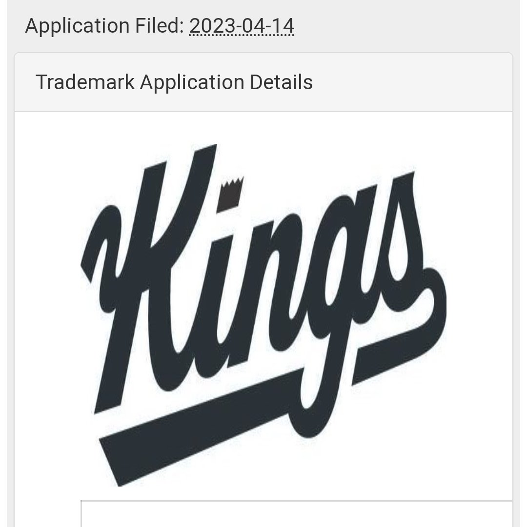 Sacramento Kings seem to have announced a new wordmark and incoming uniforms. Trademark application dated this past April.

h/t @SacKings_Unis for the link

uspto.report/TM/97888483