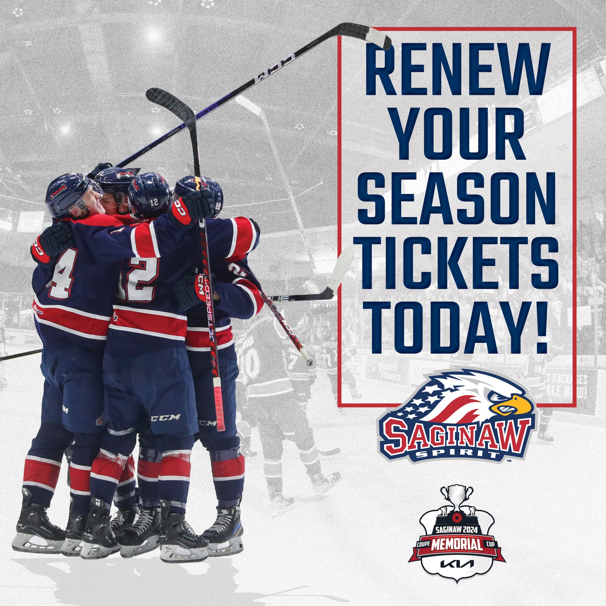 Saginaw Spirit on Twitter "Current Season Ticket Holders Renew your