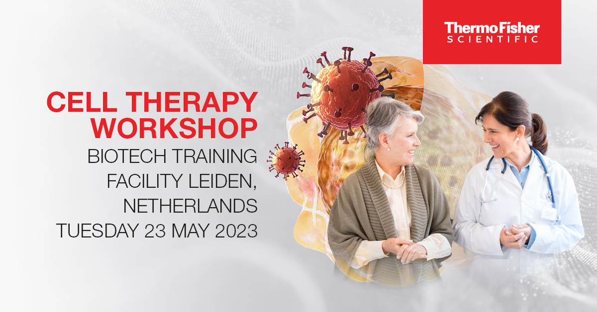 Biotech Training Facility (@trainingbiotech) on Twitter photo Join us for an exclusive Cell Therapy Workshop to discover the latest advances of #CellTherapy with <a href="/thermofisher/">Thermo Fisher</a> Scientific, a trusted leader in the field.
📅 Tuesday, 23rd May; 10:00-17:00 CET
📍 Biotech Training Facility, Leiden
For free registration: thermofisher.com/cgtworkshop Join us for an exclusive Cell Therapy Workshop to discover the latest advances of #CellTherapy with <a href="/thermofisher/">Thermo Fisher</a> Scientific, a trusted leader in the field.
📅 Tuesday, 23rd May; 10:00-17:00 CET
📍 Biotech Training Facility, Leiden
For free registration: thermofisher.com/cgtworkshop