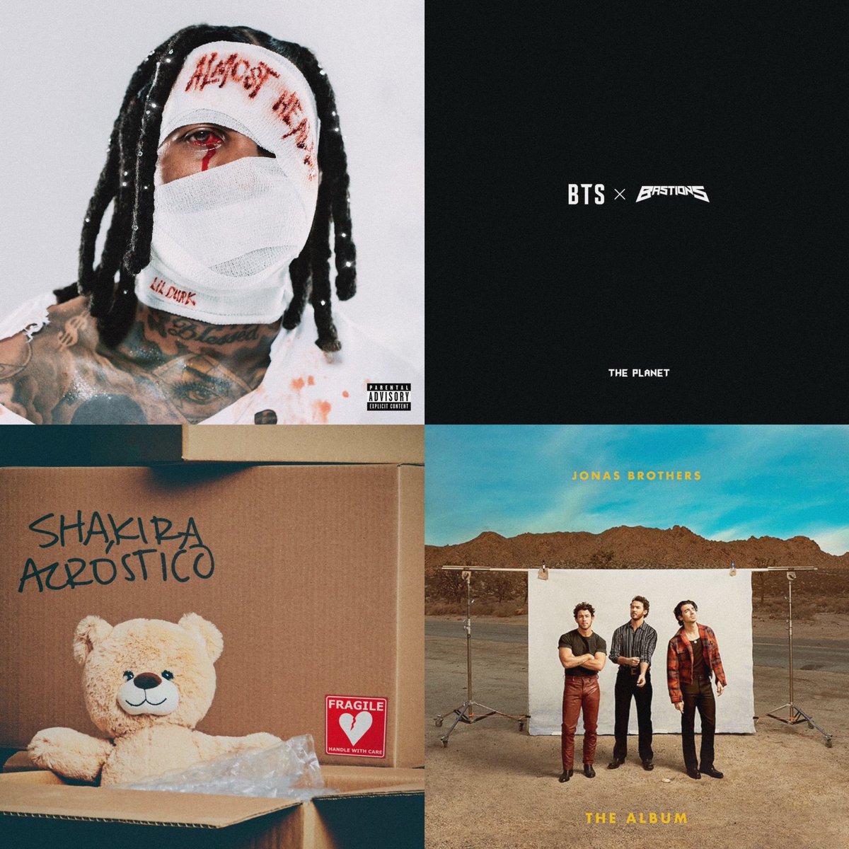 Talk of the Charts on Twitter "What’s your favorite new release of the