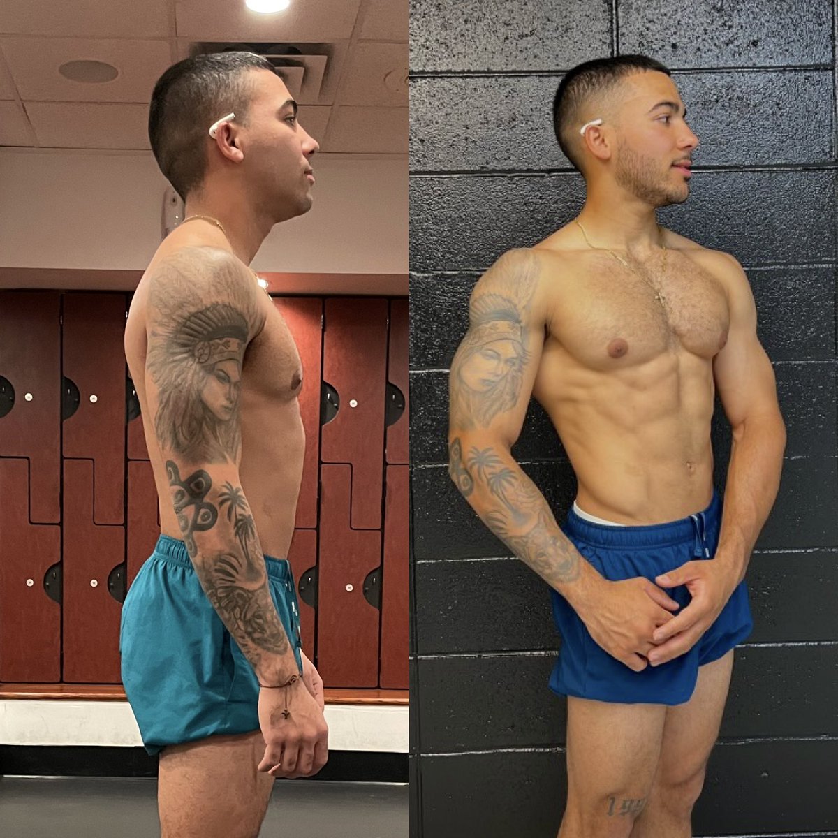 _ASFIT's tweet photo. Client 4 WEEK results!!💪🏽😤 https://t.co/jxL2XOwLyP