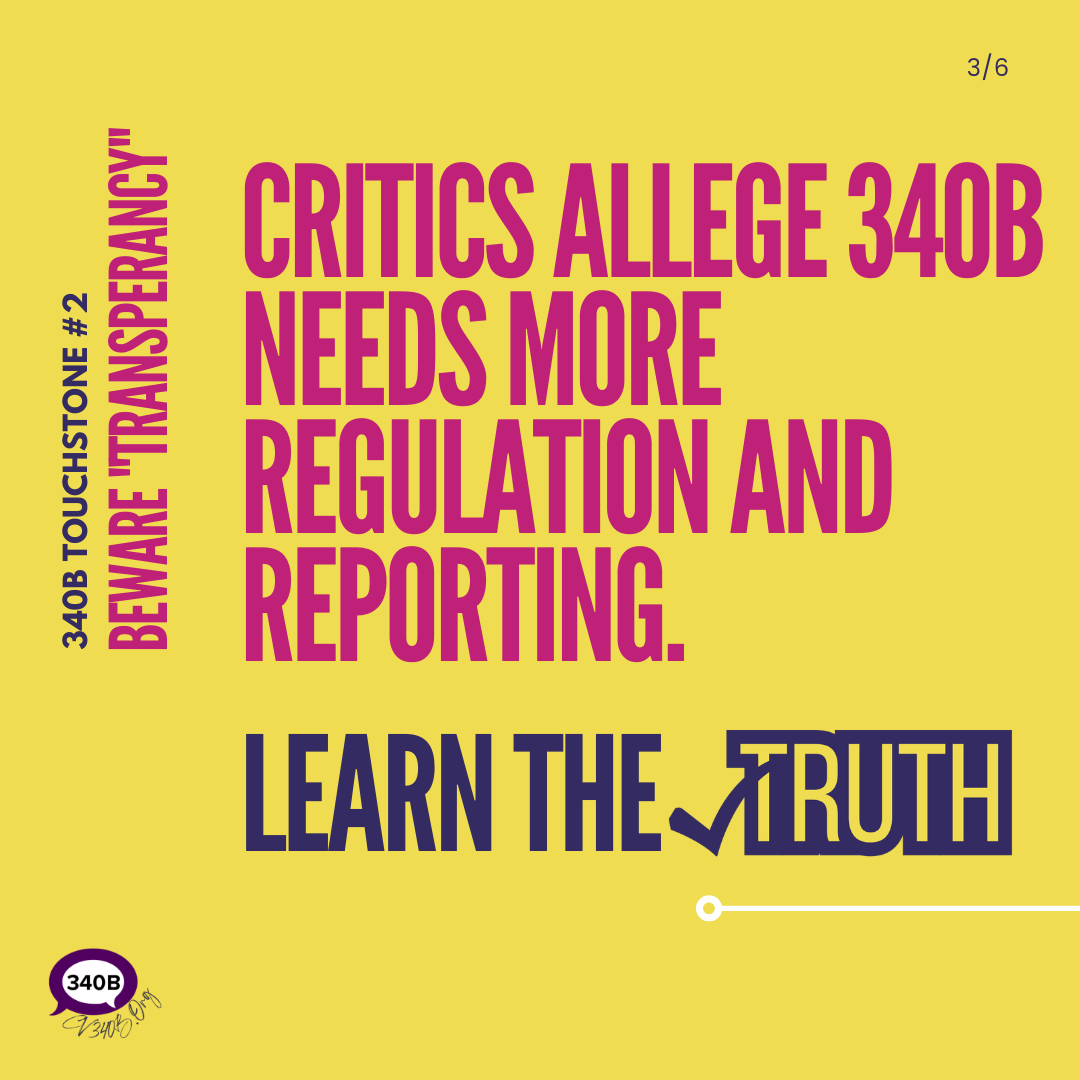 CV340B's tweet photo. 🗣️Talk is cheap: Drug Companies say they want "transparency," but what do they really want? To provide fewer discounts to fewer providers so they can have higher profits for their shareholders. #yuck 🤢
Find out more https://t.co/SKYTufnKxZ https://t.co/AcdZvPN4xh