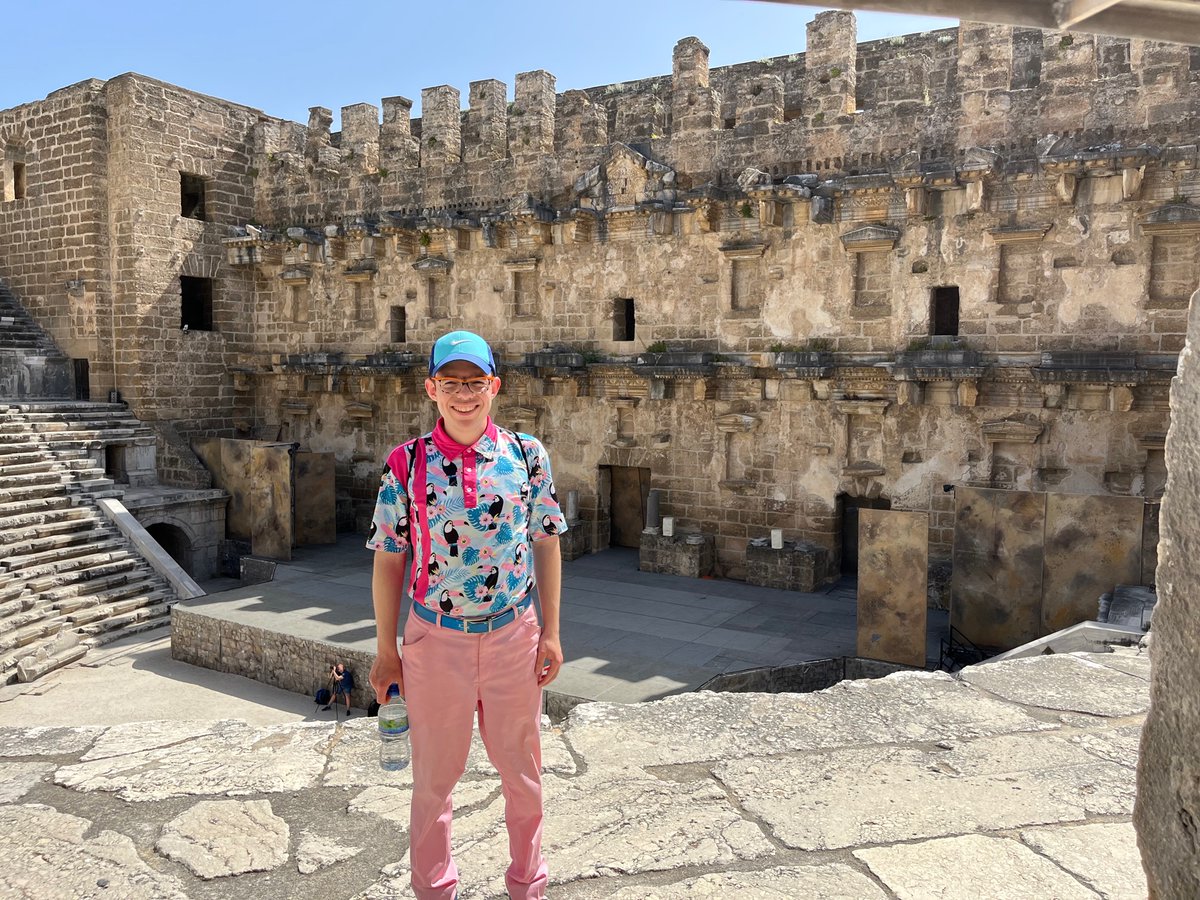thealexmanners's tweet photo. Our last Day in Turkey so we visited Aspendos #ampitheatre &amp; #ancientcity https://t.co/lr5V35g9Up