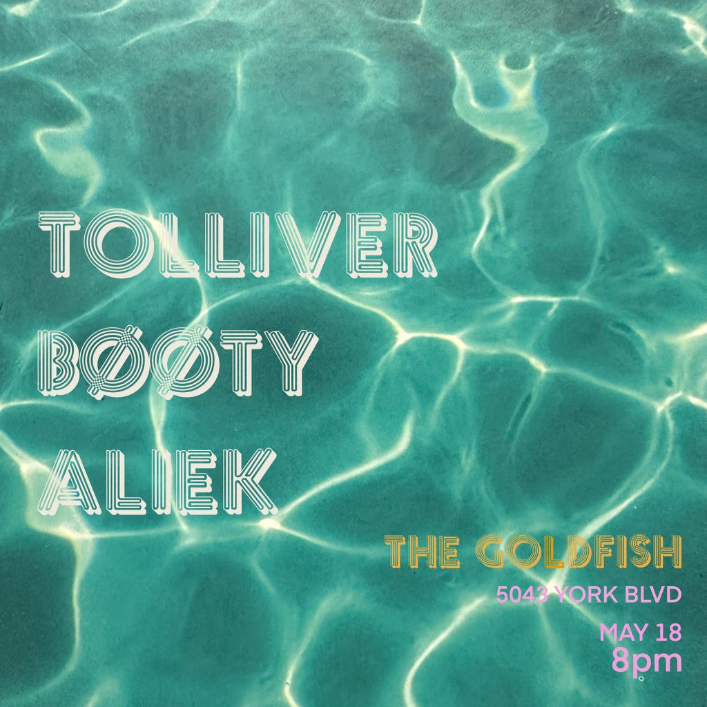 B00TYMUSIC's tweet photo. Big Fish Energy this Thursday night in LA with @Tolliv3r ! 🍑🐠💥 https://t.co/okPDOAsx1g