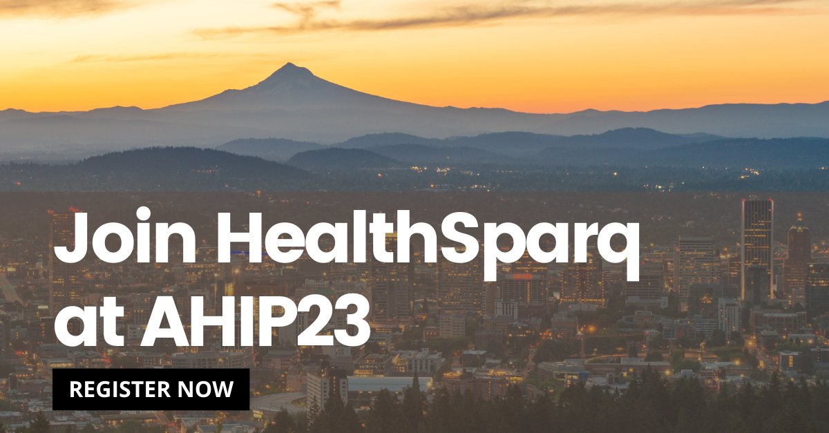 #AHIP23 is headed to HealthSparq’s hometown! Join us for an evening of food, drinks, and conversation that celebrate the Pacific Northwest. Learn more and register at: ow.ly/5abz50Ophnb