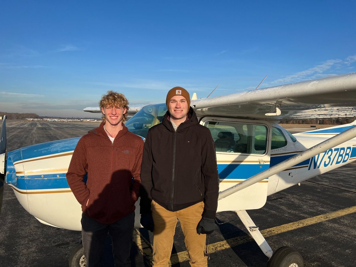 Luke 23’ is taking off in his career as a pilot. He completed his ELO and is literally flying high as a private pilot! #jumpstartyourcareer #tryitbeforeyoubuyit #soaringtonewheights #cantstophashtagging #ELO <a href="/HB_highschool/">Cavaliers</a> <a href="/HBHSGuidance/">HBHS School Counseling</a>