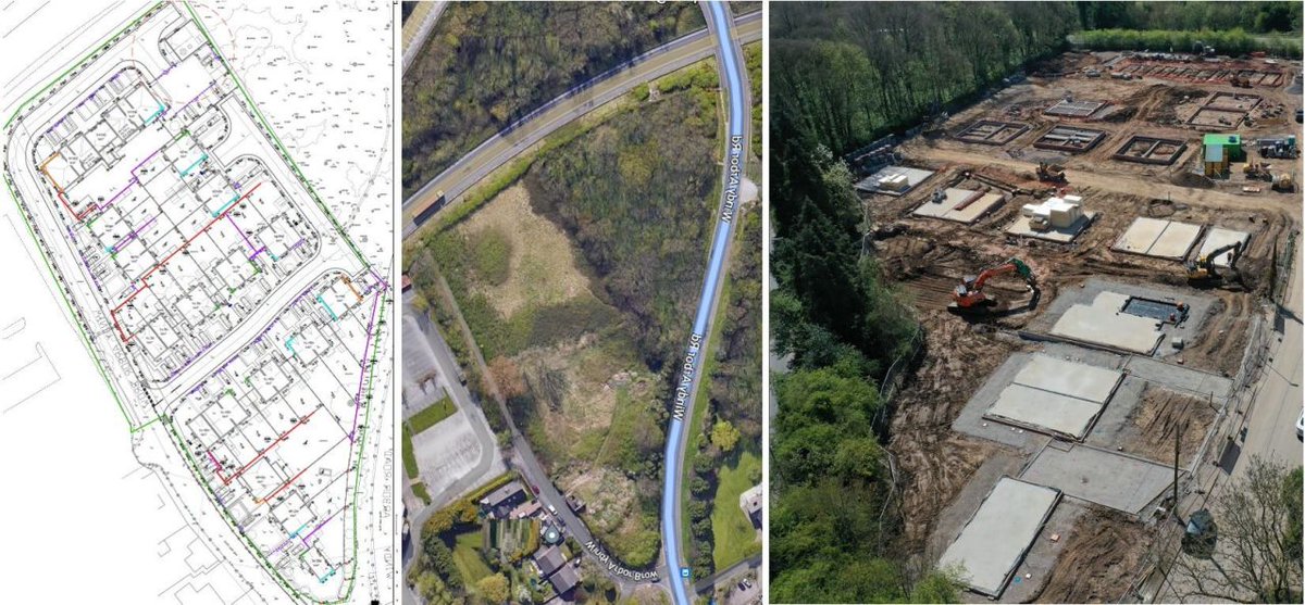 Here's a nice aerial view of our Windy Arbor site 👌  
What a difference a few months can make! 

#newbuildhomes #prescot #knowsley #liverpoolcityregion #ukconstruction #safesite #forthhomes