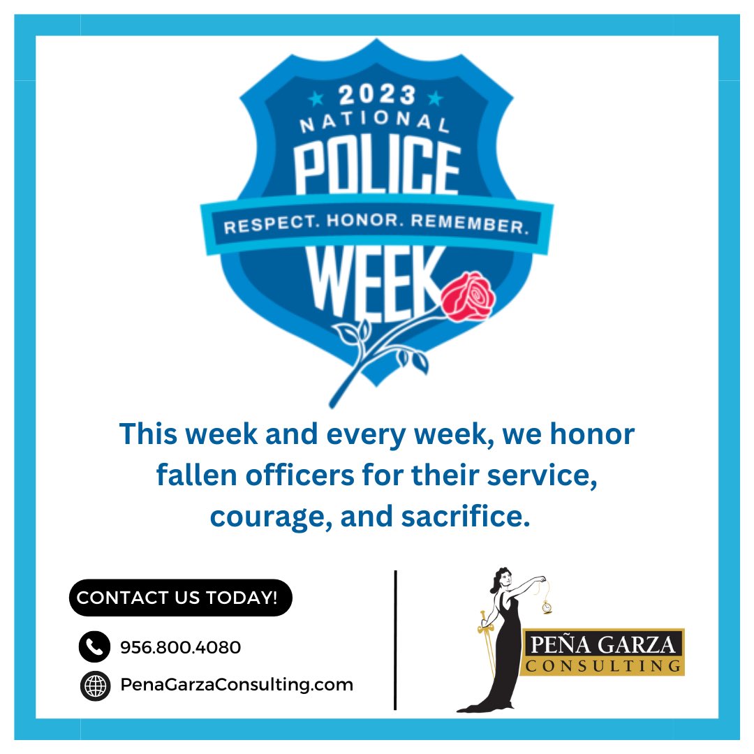 This week and every week, we honor fallen officers for their service, courage, and sacrifice. 

#WeBackTheBlue #HonorAndRespect