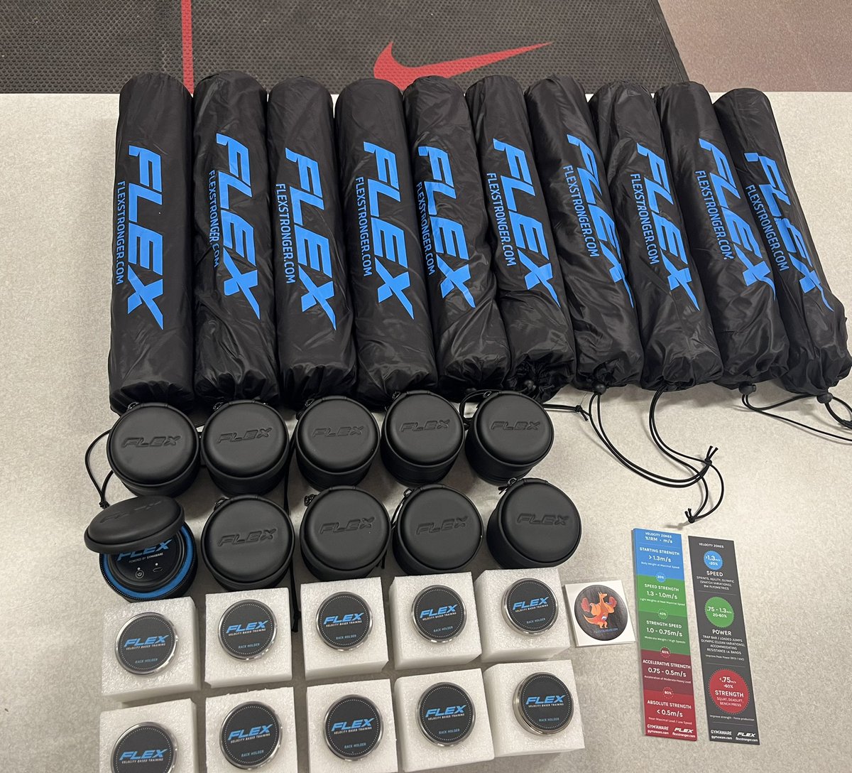 EddiePTATC's tweet image. Our weight room and rehabilitation capabilities got better today with the addition of the @flexstronger from @GymAware 💪🏻💪🏻💪🏻
#velocitybasedtraining #VBT