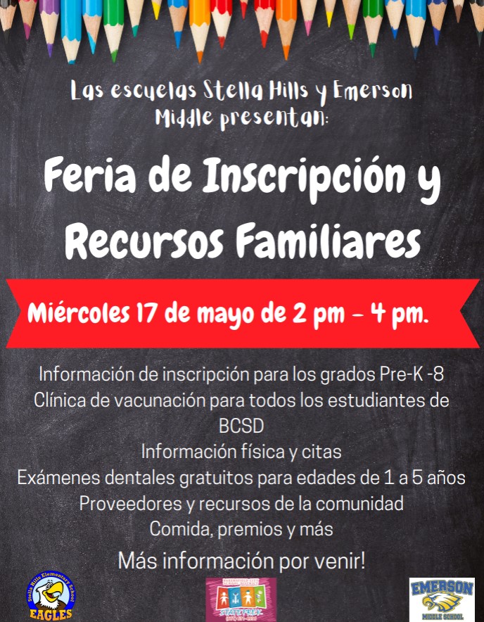 Enrollment Fair Tomorrow!