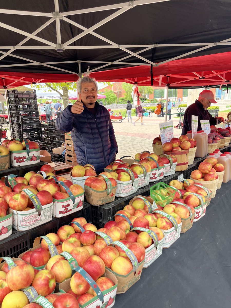 So excited. The East York Market is back’. Tuesdays 8 am to 2 pm. ⁦<a href="/EYFarmersMarket/">EYFarmersMarket</a>⁩