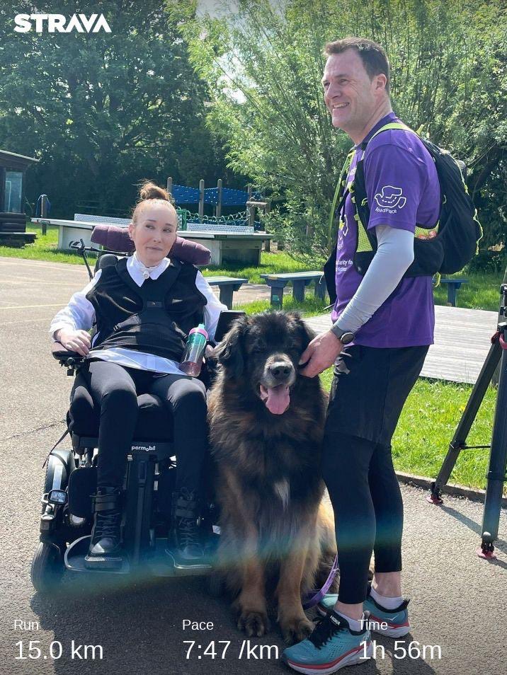 That’s Part 2 Day 2 of the #RoadPeaceChallenge completed &amp; 81km in the bag. Ended up with a road safety input with the fantastic <a href="/roadsafetytalks/">Road Safety Talks by Lauren Doherty BEM BCAv</a> at <a href="/GS_Federation/">Goldsborough Sicklinghall Federation</a> where Carnage was definitely a big hit. Thank you for your amazing support for <a href="/RoadPeace/">RoadPeace</a> 

justgiving.com/page/paul-cord…