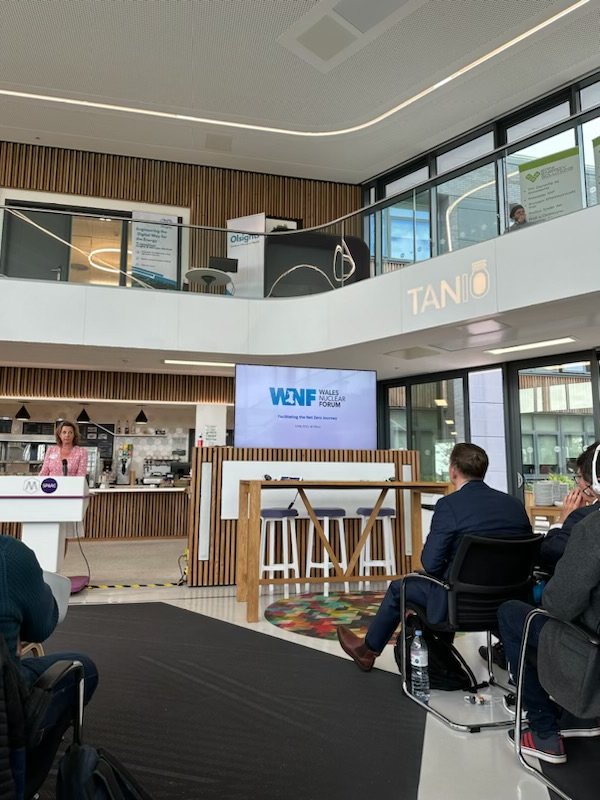 The WNF was delighted to be part of today’s #Egni2023 low carbon energy conference. An excellent mix of speakers, with Sasha Davies giving a ‘flash talk’ on the WNF collaborative enabling role with its’ members &amp; working with other nuclear and low carbon energy regional networks.