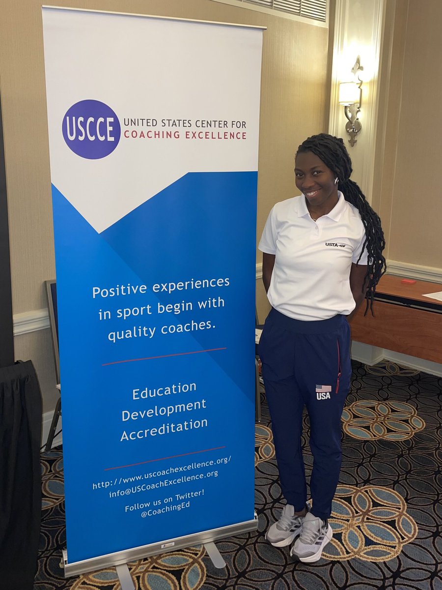 Darneshajmoore's tweet photo. “Positive Experiences in Sport begin with Quality Coaches.”
#USCCE #TennisCoach #CoachDeveloper #USTA 🎾🇺🇸 https://t.co/4nJ6axWnOO