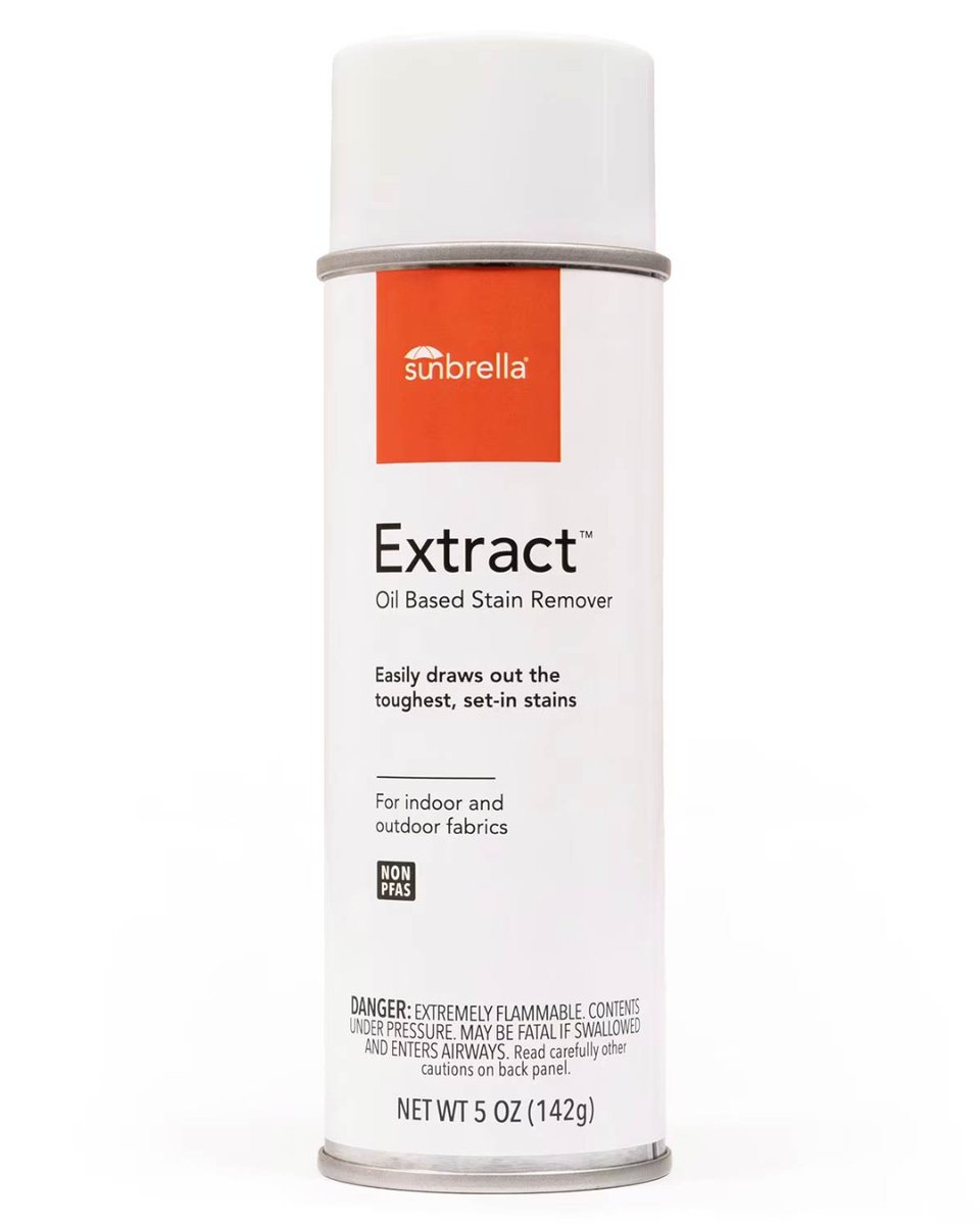 Trivantage's tweet photo. #Trivantage Tip Tuesday: Do your customers have tough grease or oil stains on their fabric?
Try @Sunbrella Extract Oil-Based Stain Remover — specifically formulated to capture & lift debris. Shop now: https://t.co/fd8r0ILa7o https://t.co/A9POLP7OK4