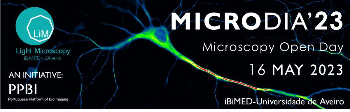Today the Light Microscopy facility of @iBiMED/@DCM/<a href="/UnivAveiro/">Universidade Aveiro</a> celebrates the International Day of Light with the “MICRODIA´23 - Microscopy Open Day” initiative!
