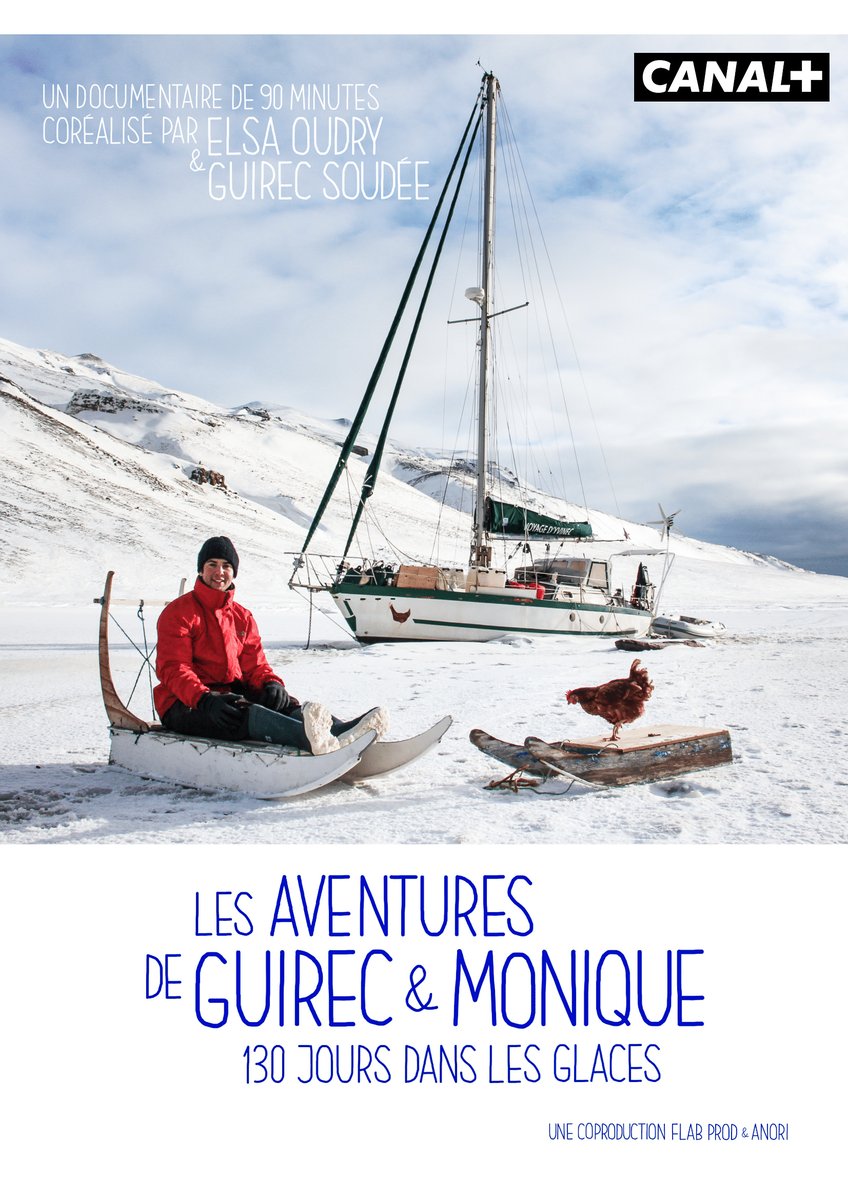 GuirecSoudee's tweet photo. 🛎 Bonne nouvelle🛎

Le documentaire inédit "Les aventures de Guirec et Monique" sort le 7 juin prochain sur Canal Plus et My Canal ;)

Un immense merci à Elsa Oudry pour son travail acharné de coréalisatrice, merci à @FlabProd  et  @canalplus !
https://t.co/GoXPmo6wE4 https://t.co/kWQu3G5fxW