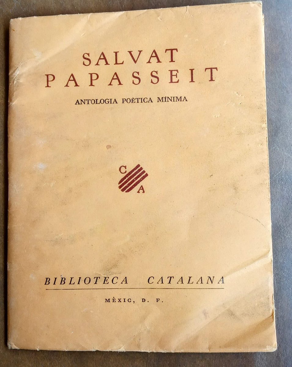 VicentOlmos2's tweet photo. Avui fa anys del naixement de Joan Salvat-Papasseit. Llegim-lo… https://t.co/omF86qxj9W