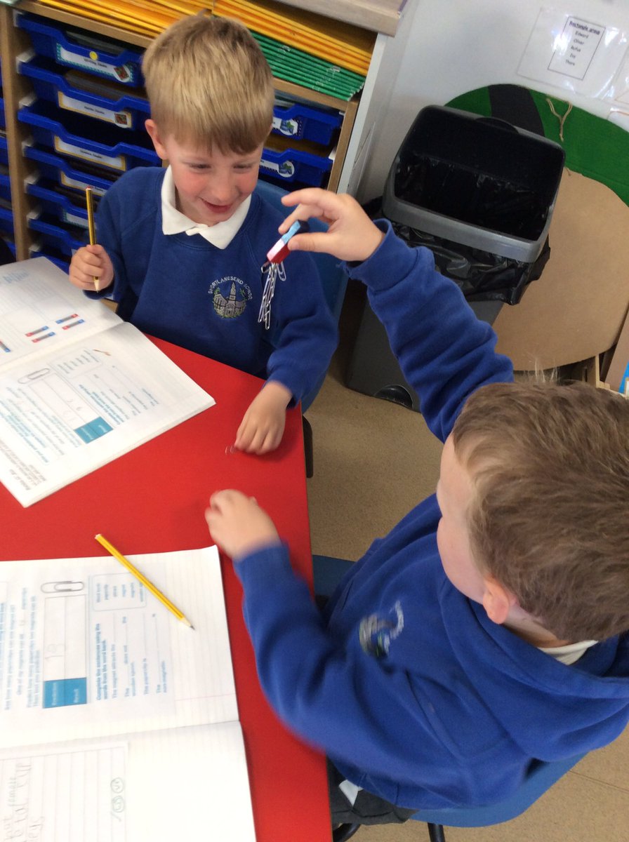 shortlanesend's tweet photo. This week year 1 had a science themed day and did 3 tests using magnets. The children worked with a partner to see how many paperclips the magnet attracted. We tested everyday materials to see which were magnetic and learned about repelling and attracting. Super scientists! 🌟 https://t.co/oaKlsnCNzH