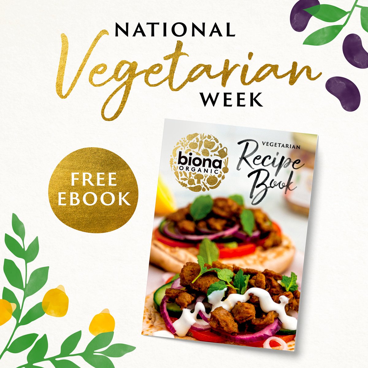 BionaOrganic's tweet photo. We are excited to announce our digital Biona Vegetarian Recipe Book full of quick and easy, natural and organic vegetarian recipes.

Subscribe to our newsletter via the link to get your hands on our exclusive Vegetarian Recipe Book. https://t.co/4raS6tKnW6 https://t.co/8xWzi2KzSv