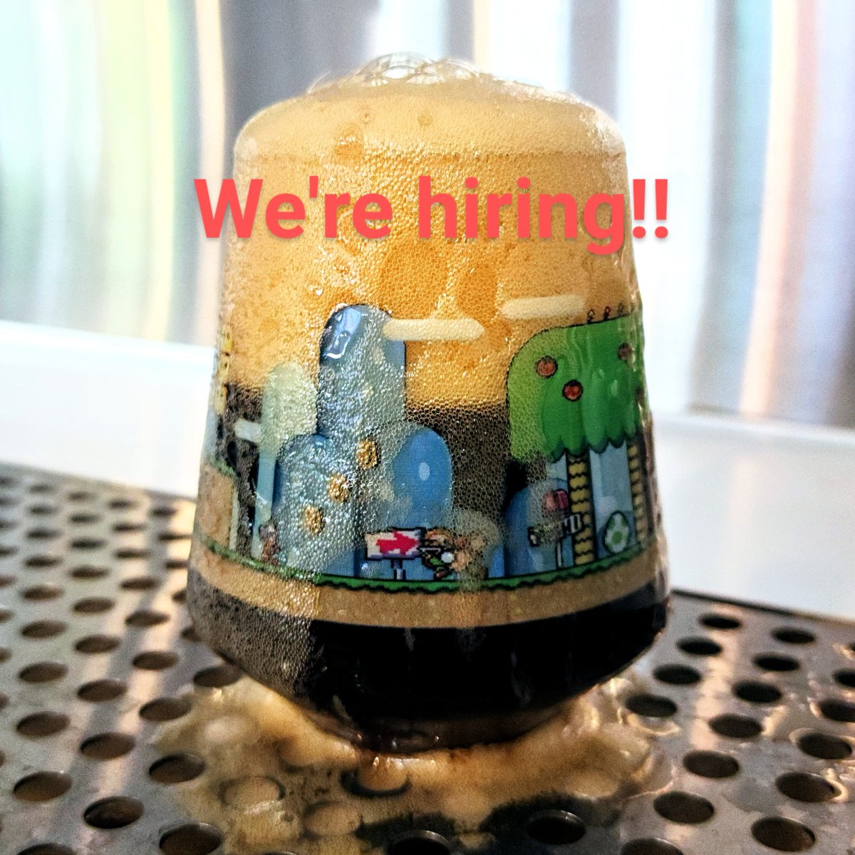 3rdlevelbrew's tweet image. Can you pour beer better than this?
Do you like to geek out about anything?
Are you not a dinosaur in a ridiculously realistic human costume?

Then we want you to help us make our brewery amazing

Email your resume to info@3rdlevelbrewing.com and amy@3rdlevelbrewing.com