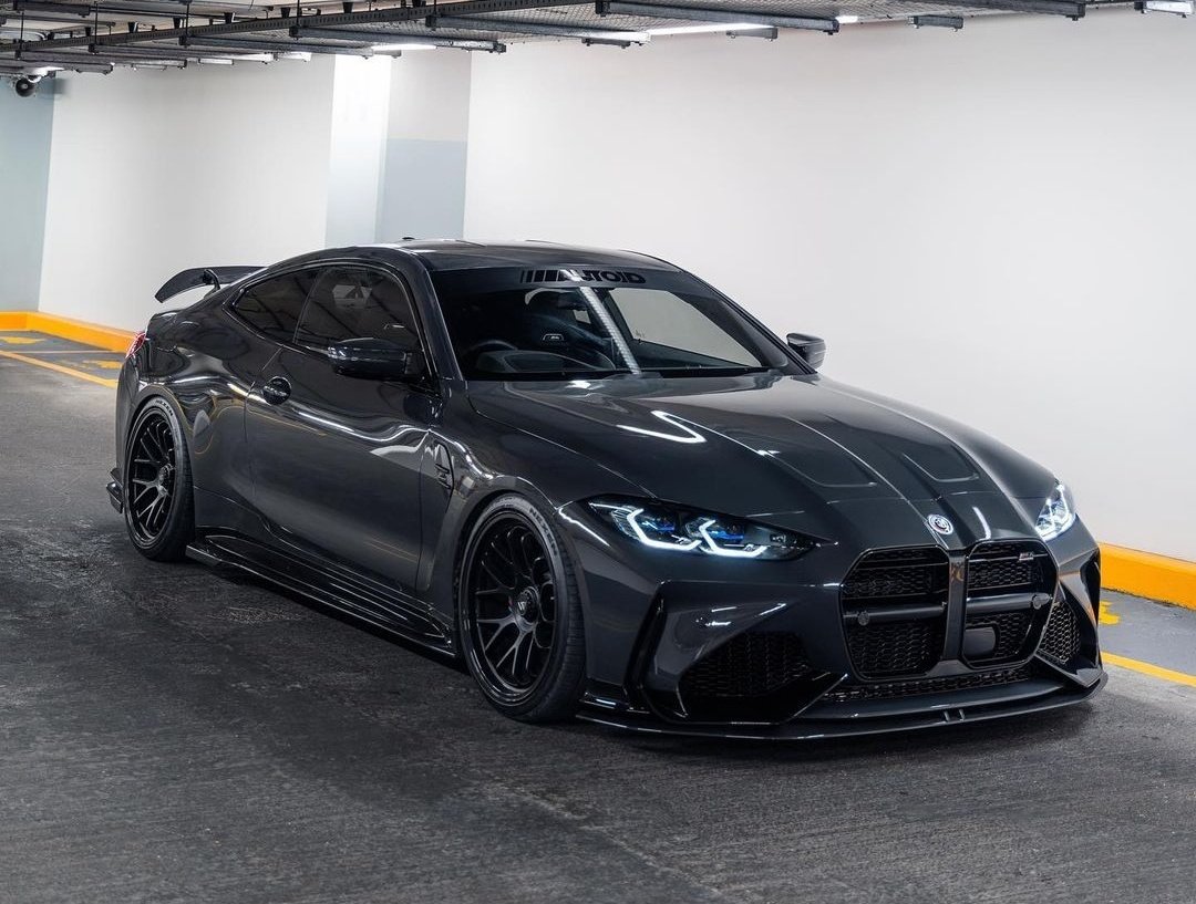 ExoticBMW on Twitter: "Dravit Grey BMW M4 Competition 💫"