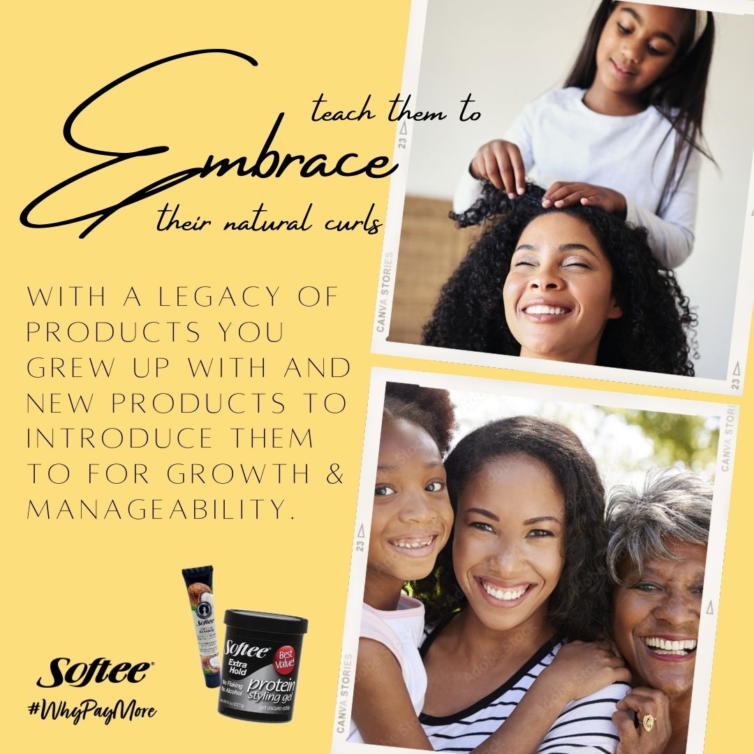 Softee_Products's tweet photo. With you since childhood, what better way to show your kids how to style those curly tresses than with a line of proven styling gels, shampoos, conditioners, co-washes, &amp; hair, body &amp; scalp oils. #SofteeProducts has ALL of your needs covered! 

#whypaymore
#affordablehaircare https://t.co/vpJukfJRHp