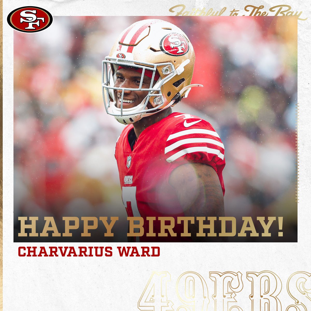 49ers: Happy birthday @itslilmooney! 🎉