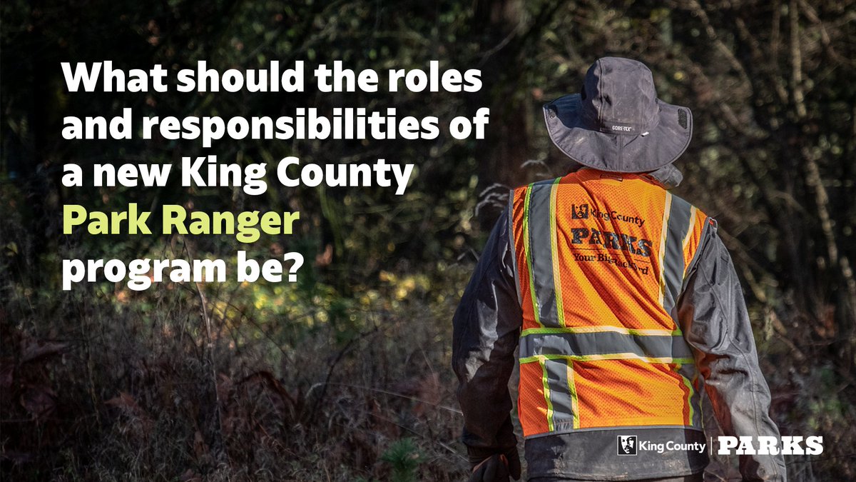 We're gathering community feedback for a new park ranger program! What should or shouldn’t Park Rangers focus on? How do we design a program that's welcoming to all? We need your input! Take our survey &amp; sign up for our paid, in-person community forum 👉 bit.ly/KCParkRangerSu…