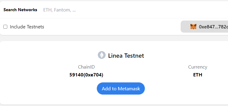 andrewtalksdefi's tweet photo. 2/ Airdrop Strategy🪂

→ Add Linea Testnet to Metamask

→ Enter https://t.co/hezMOnfVQm &amp; Connect Wallet

→ Add Network to Metamask https://t.co/NqYIyFkGWX